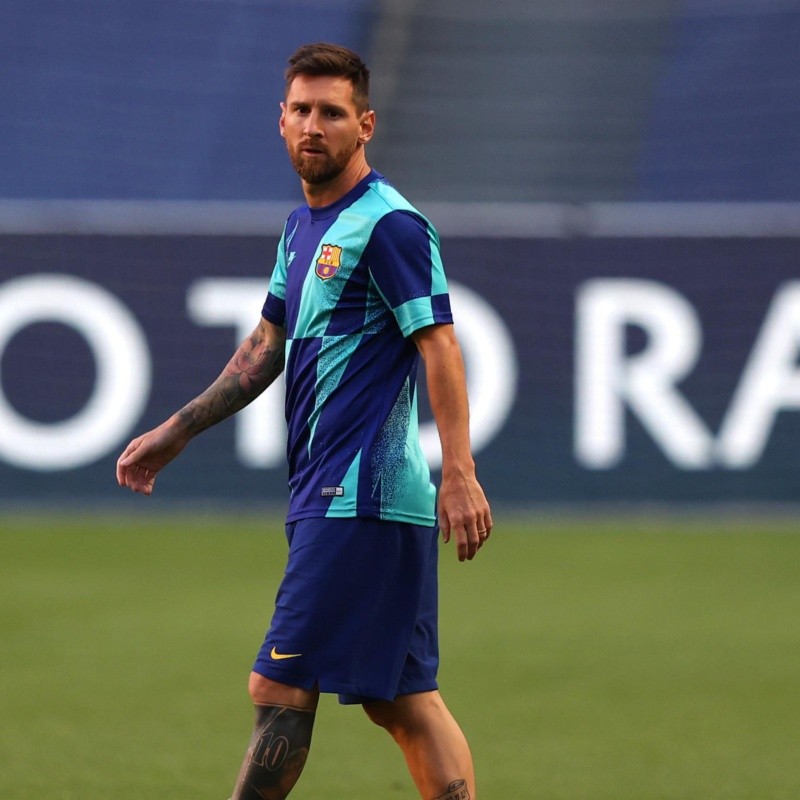 Messi se presentaría a entrenar con el Barcelona