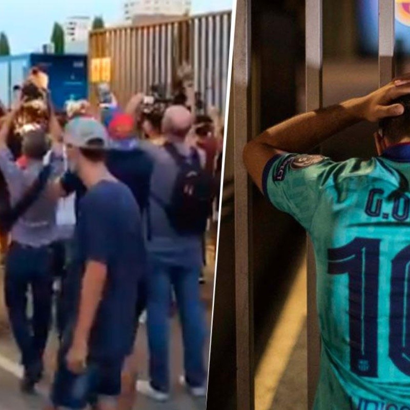 Video: los hinchas del Barcelona entran al Camp Nou para 'buscar' a Bartomeu