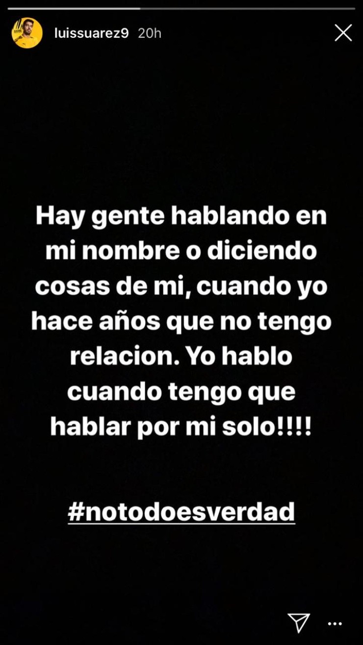 Luis Suárez Instagram