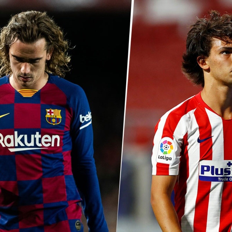 Barcelona le habría propuesto al Atlético un trueque Griezmann-João Felix