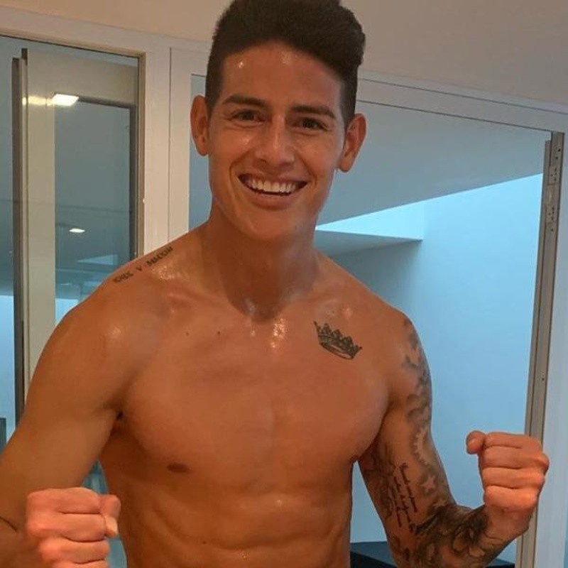 El mensaje de James Rodríguez que confirmaría su paso al Everton