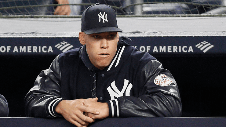 Aaron Judge se volvió a lesionar con los Yankees (Getty Images)