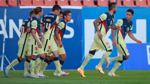 Con la playera titular contra Mazatlán