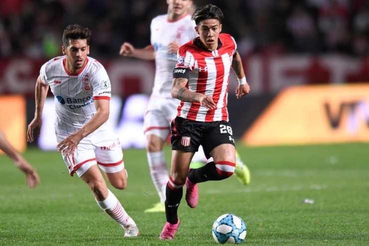Darío Sarmiento en Estudiantes de La Plata. (Foto: Getty)