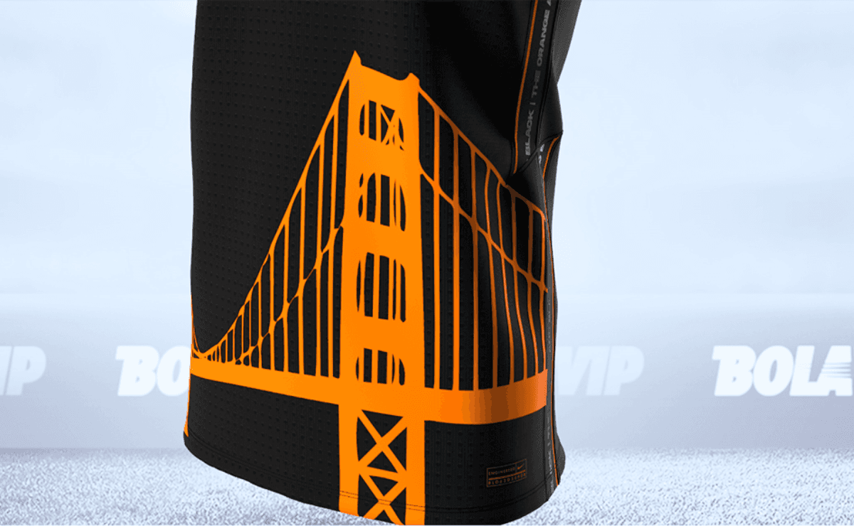 IMÁGENES: Gigantes de San Francisco lanzan uniforme inspirado en puente  Golden Gate, Noticias de México