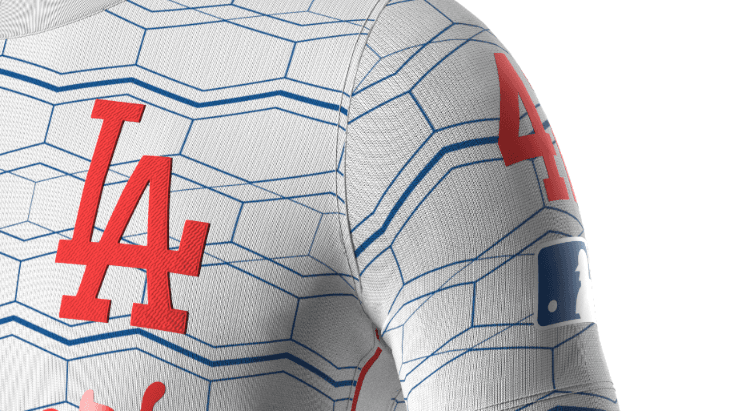 Los Angeles Dodgers soccer jersey inspired by Hollywood