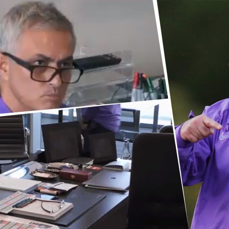 Video: así reacciona Mourinho cuando lo critican en TV