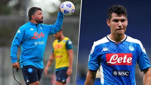 Gennaro Gattuso tendrá en cuenta a Lozano para la siguiente temporada.