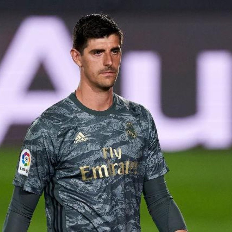 Courtois habría dado falso positivo por coronavirus