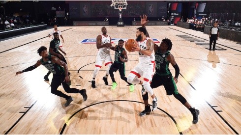 The Celtics lead the series 2-0. (Getty)