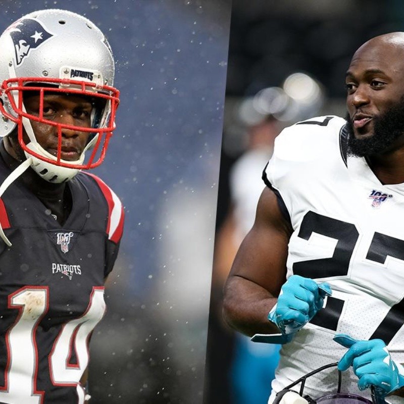 Los Patriots mueven el mercado: liberaron a Sanu y podrían firmar a Fournette