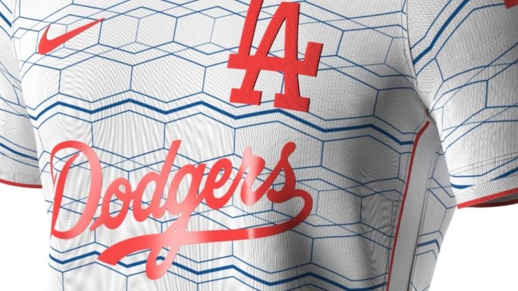 Playera Dodgers LA red - Parcerito-Online