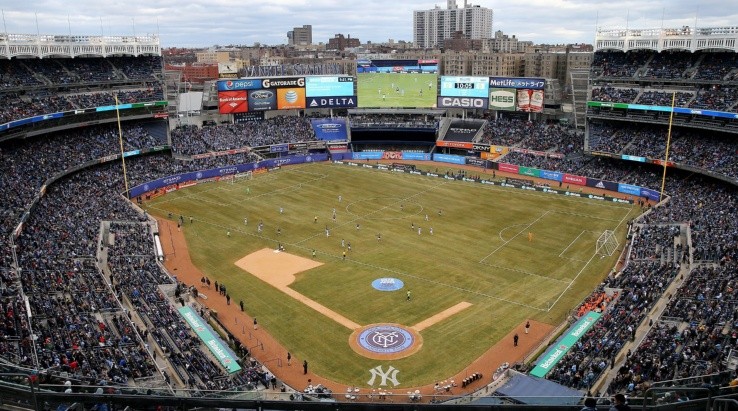NYCFC calls Yankee Stadium home for the moment. (The18)