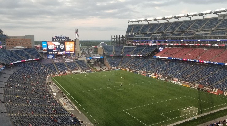 Gillette Stadium his home to the New England Revolution. (trifectanetworksports.com)