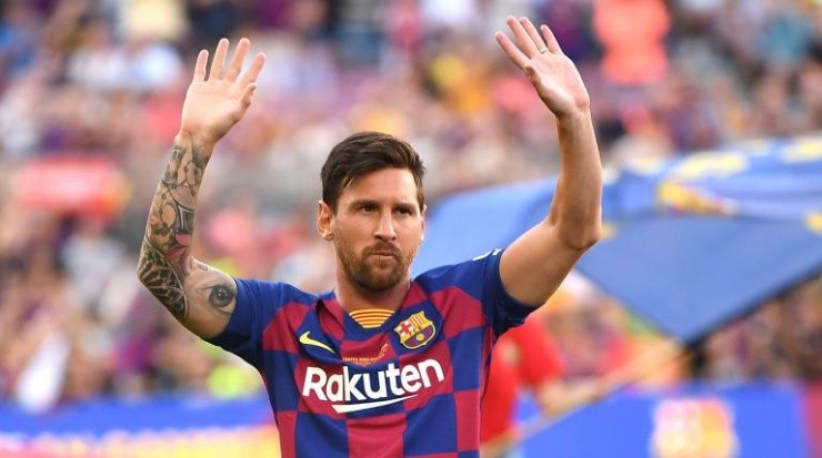 Messi fica no Barcelona. Foto: Getty Images