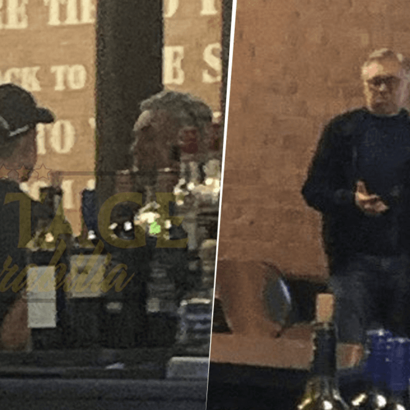 ¿De qué estarán hablando? Se filtran fotos de una cena entre James y Ancelotti