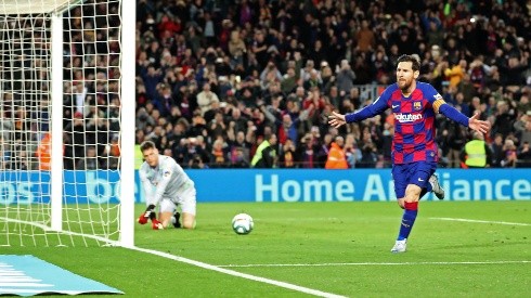 Foto de Lionel Messi, jugador de Barcelona.