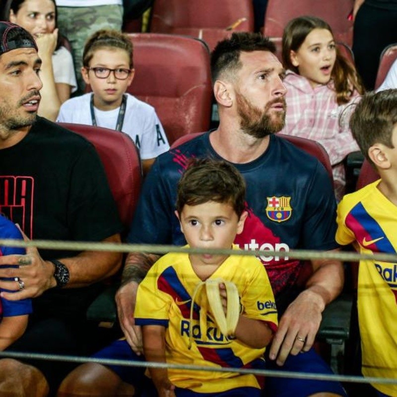 Lo hizo por ellos: la foto que subió Messi el día después de la tormenta