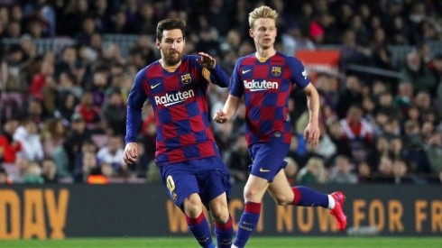 De Jong: "Estoy muy feliz de que Messi se quede"