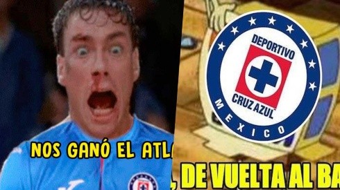 Los memes no perdonaron a Cruz Azul, que perdió ante Atlas