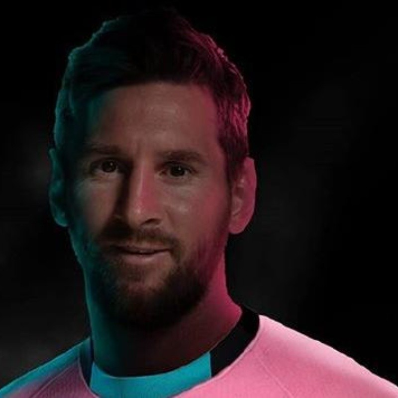 Barcelona presentó su nueva camiseta con Messi como modelo