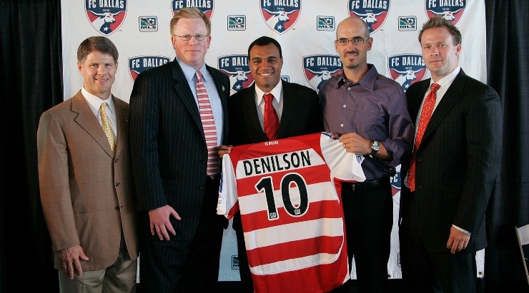 Denilson was a monster flop with F.C. Dallas. (Getty)