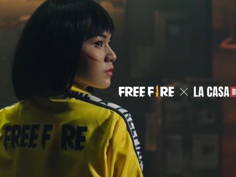 Free Fire lanza una nueva cinemática de accón con La Casa de Papel