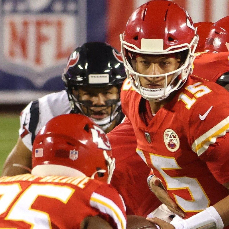 El primer touchdown para Mahomes y Kansas City Chiefs