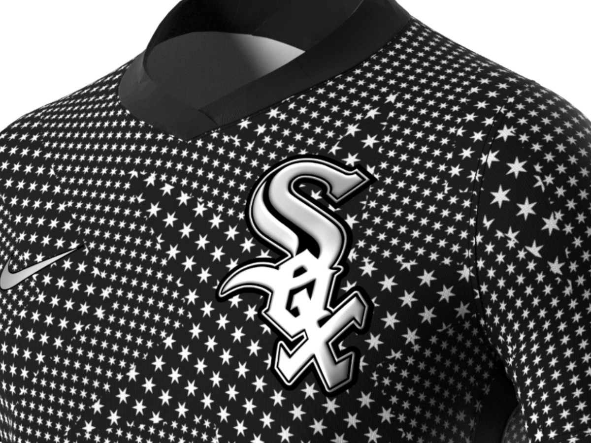 The Chicago White Sox MLB soccer jersey 