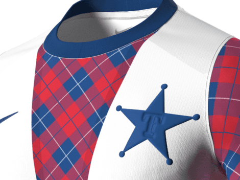 La sacaron del estadio: los jerseys edición fútbol de los Texas Rangers