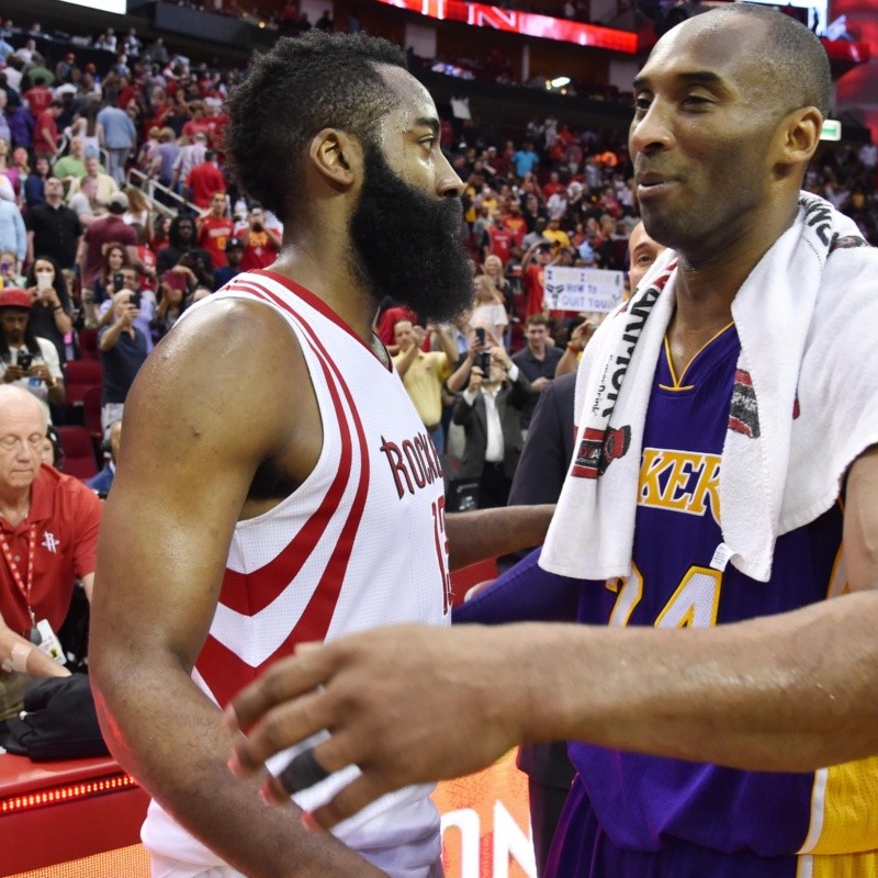 Por qué no se puede comparar a James Harden con Kobe Bryant