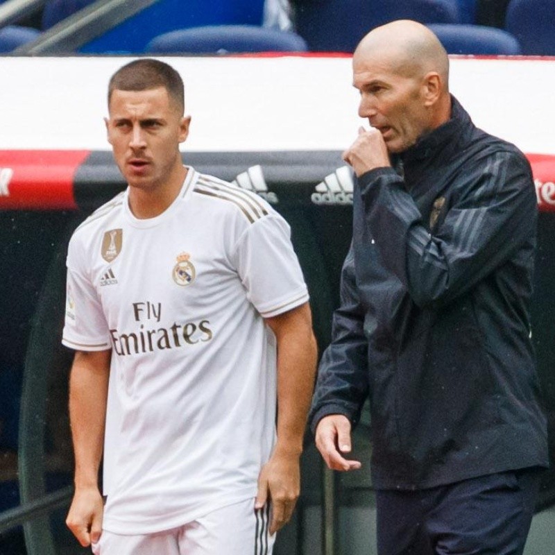 La orden de Zidane a los médicos del Real Madrid sobre la salud de Hazard