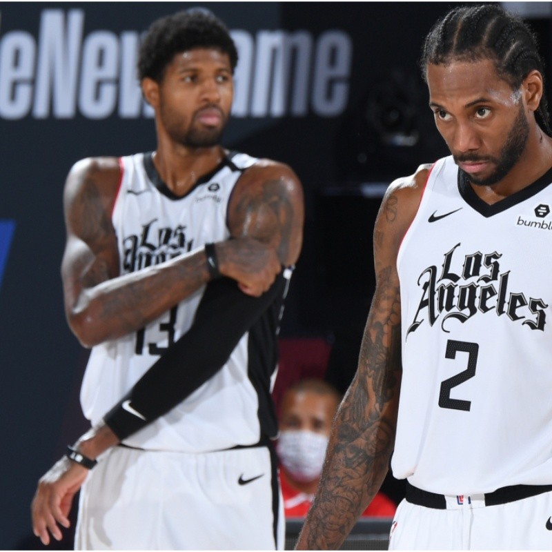 Kawhi Leonard and Paul George react to blowing another huge lead