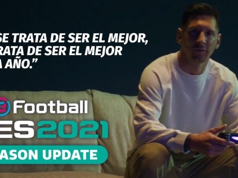 Messi protagoniza el épico trailer de lanzamiento del eFootball PES 2021