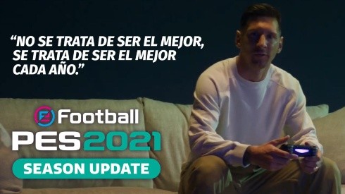 Messi protagoniza el épico trailer de lanzamiento del eFootball PES 2021
