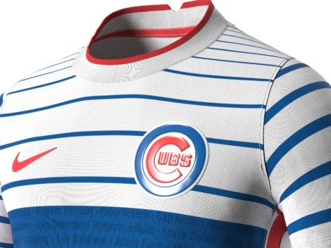 The Chicago Cubs MLB Soccer jersey inspired by the club’s history