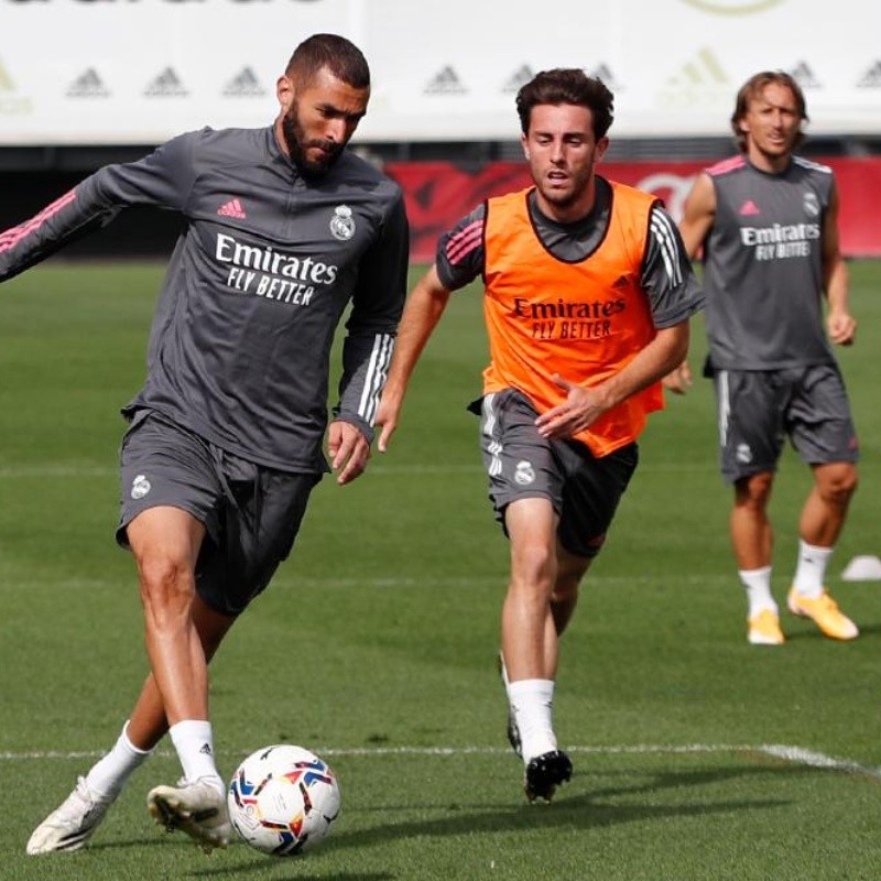 Benzema metió cuatro goles en la goleada del Real Madrid al Getafe