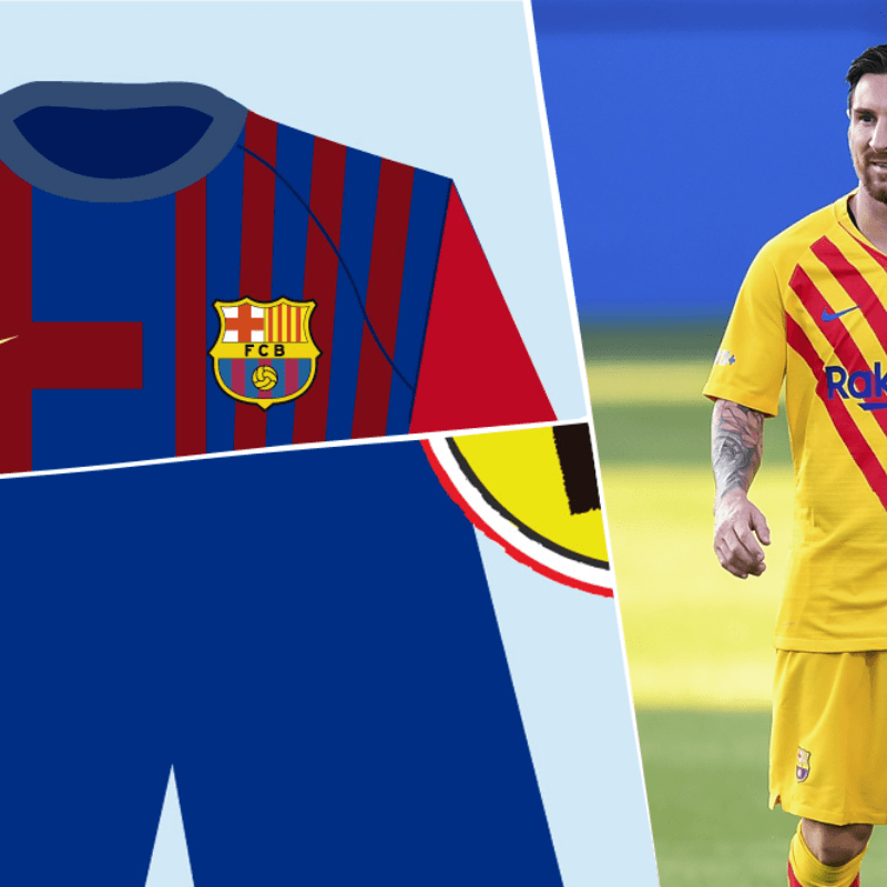 Messi si la ve se va al City: la camiseta de Barcelona para 2021-22