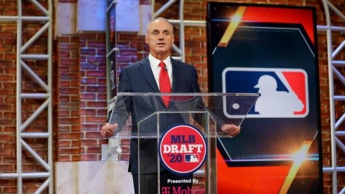 El Comisionado Rob Manfred habla de los playoffs de MLB | Foto: Getty Images