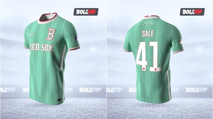 The Green Monster inspired Boston Red Sox soccer jersey