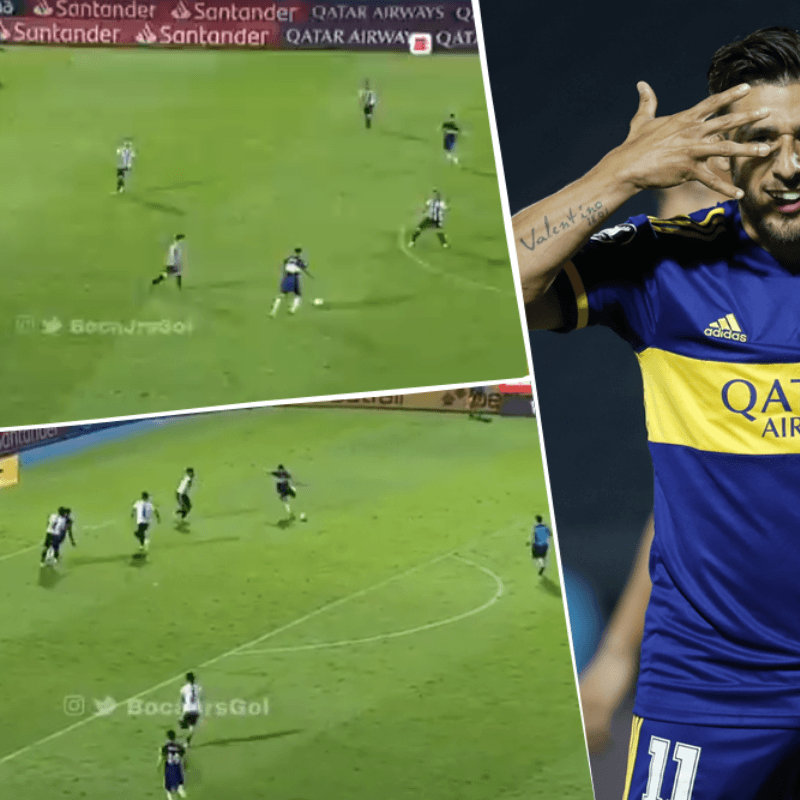 Hermoso pase de Cardona, definición de Salvio y Boca liquidó la noche