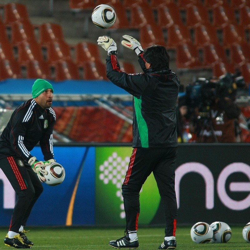 La advertencia del Vasco al Conejo en el Mundial 2010