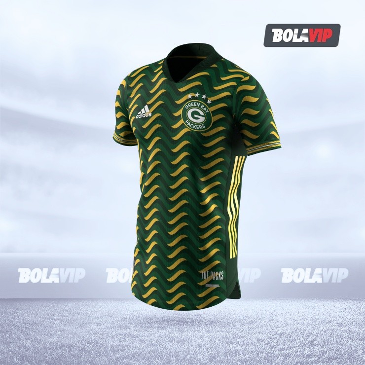 Green Bay Packers Soccer jersey home