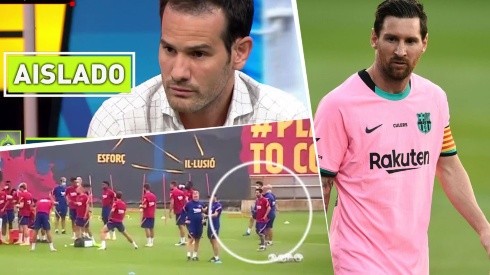 Las imágenes de Messi que preocupan en España: "Distante y aislado"
