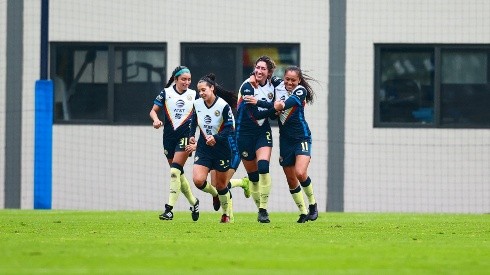 América derrota a Santos y sigue como líder en la Liga MX Femenil.