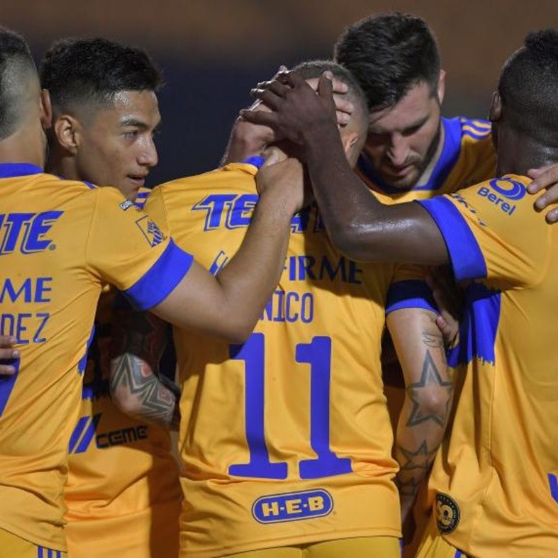 El Diente López brilla en la goleada de Tigres sobre Querétaro