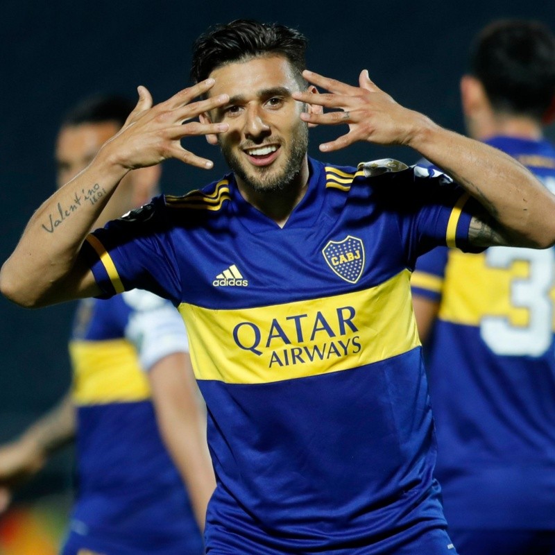 Salvio reveló en Twitter cuál será su próximo festejo de gol con Boca