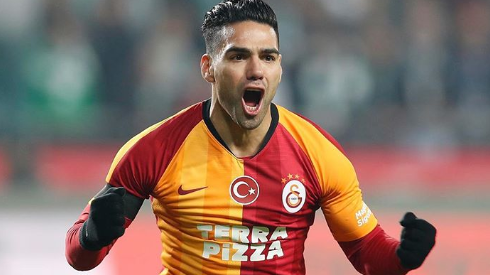 El primero para Jedediah: gol de Radamel Falcao con el Galatasaray