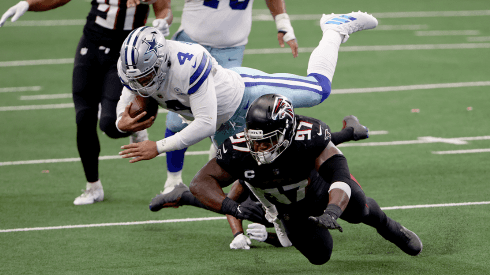 Dak Prescott, quarterback de los Cowboys (Getty Images)