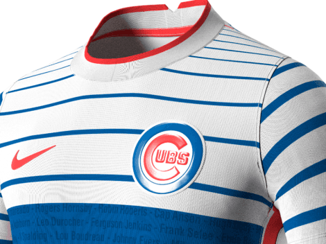 Historia y elegancia: los jerseys edición fútbol de los Chicago Cubs